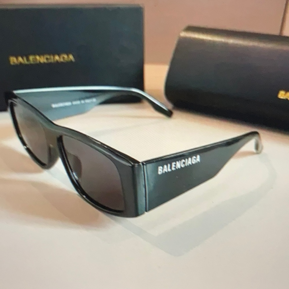 Balenciaga Black Sunglasses
